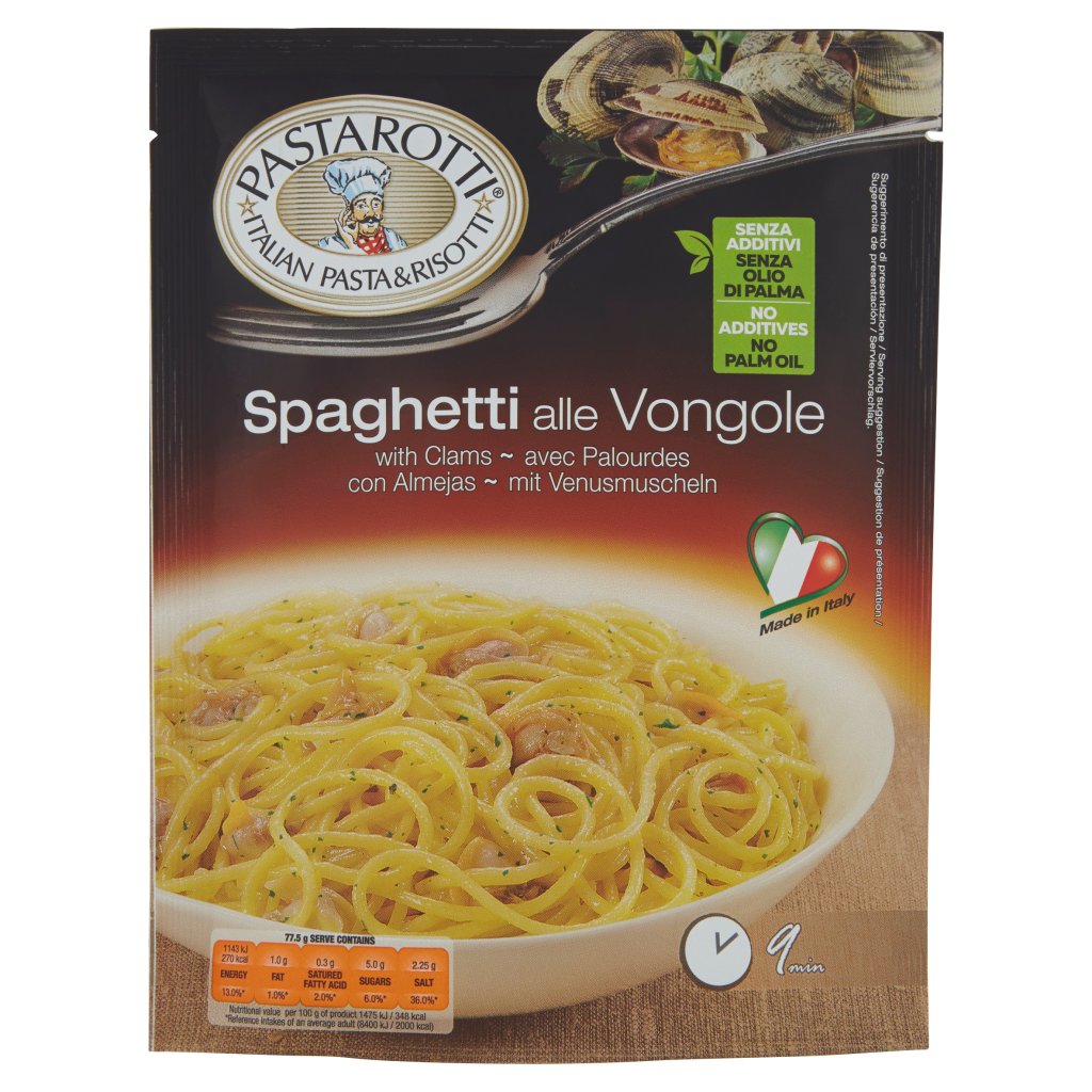 Pastarotti Spaghetti alle Vongole