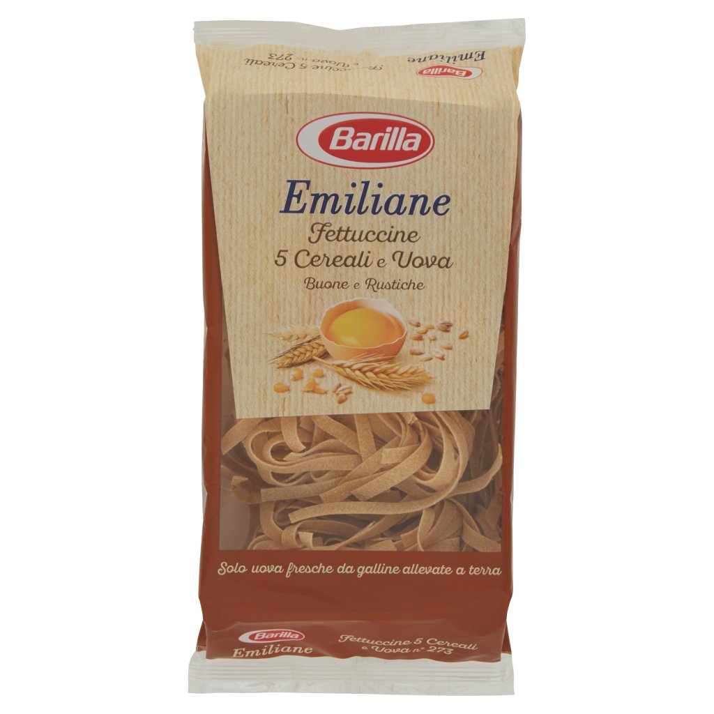 Barilla Emiliane Fettuccine 5 Cereali e Uova Buone e Rustiche