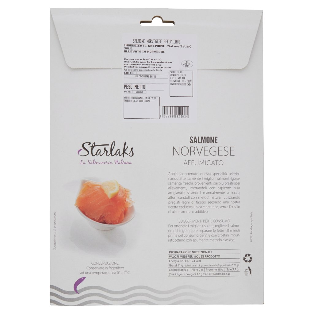 Starlaks Salmone Norvegese Affumicato