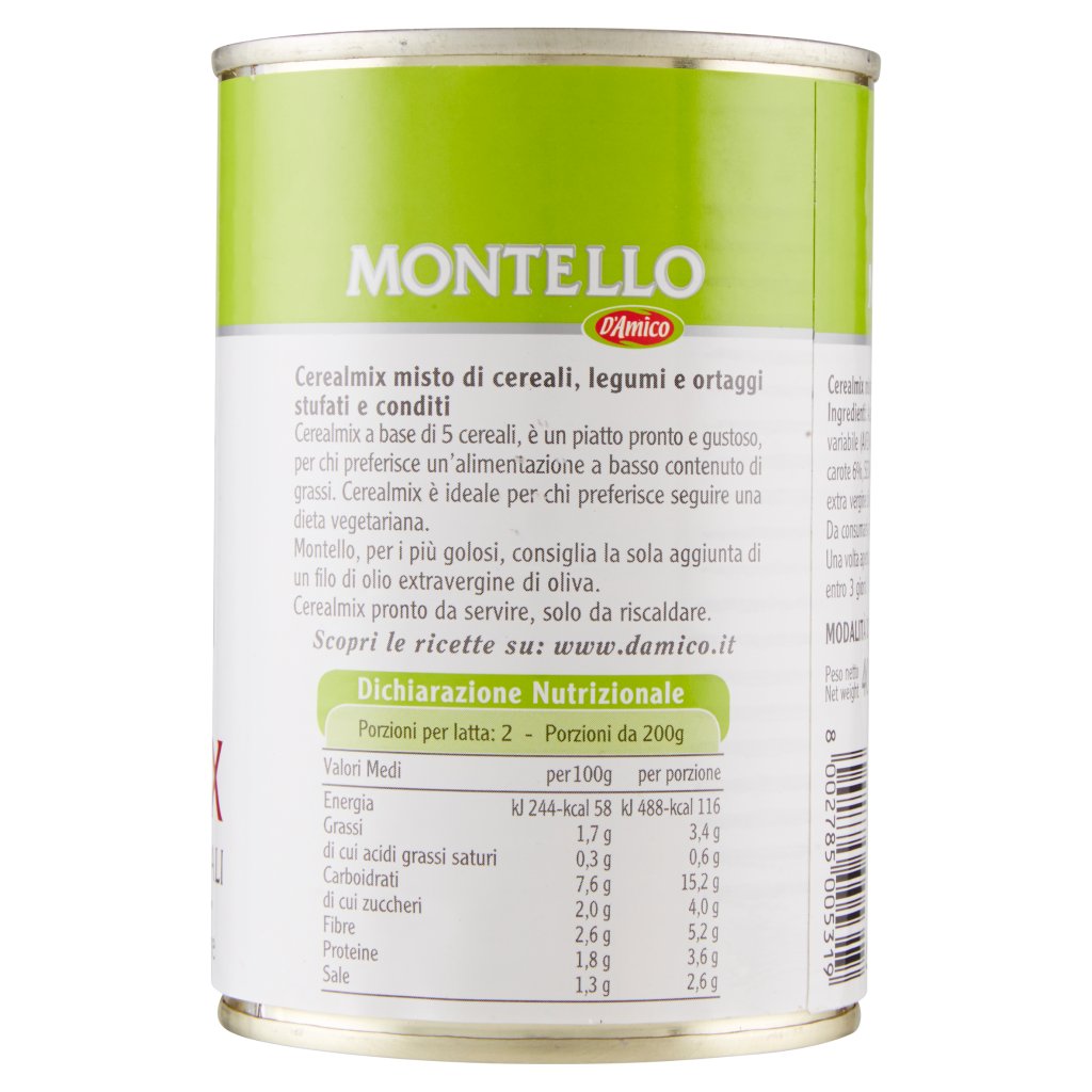 Montello Cerealmix  5 Cereali la 400gr Montello