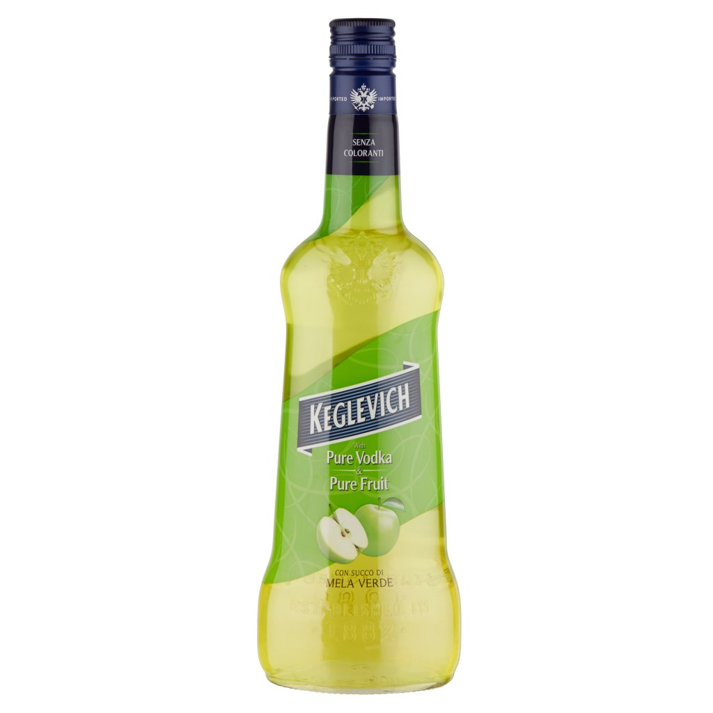 Keglevich With Pure Vodka & Pure Fruit con Succo di Mela Verde 0,7 l