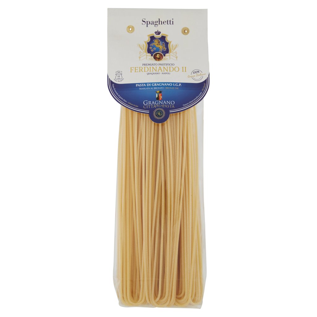 Premiato Pastificio Ferdinando Ii Spaghetti Pasta di Gragnano I.G.P.