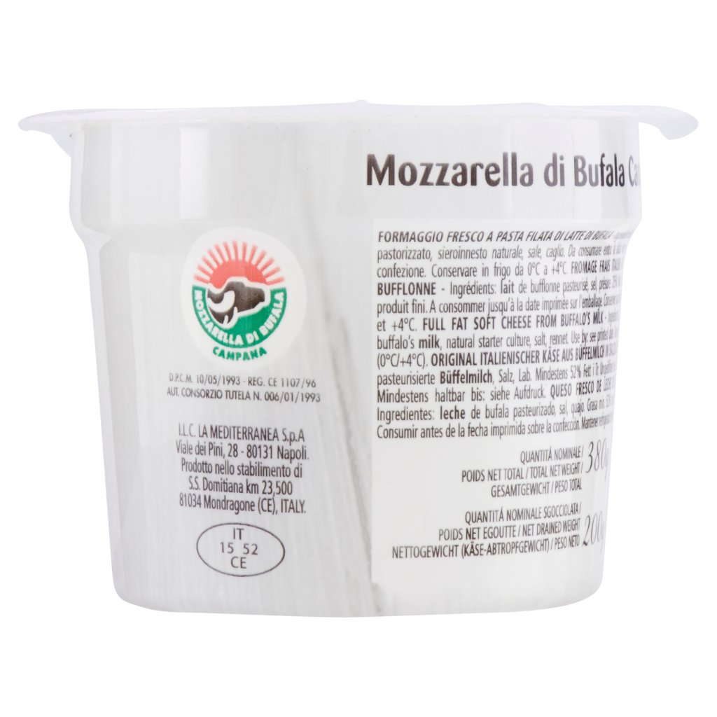 Mandara Mozzarella di Bufala Campana Dop bocconcini 200 g