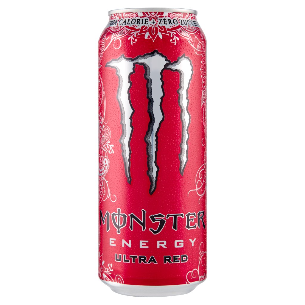 Monster Ultra Red da 0,5 l