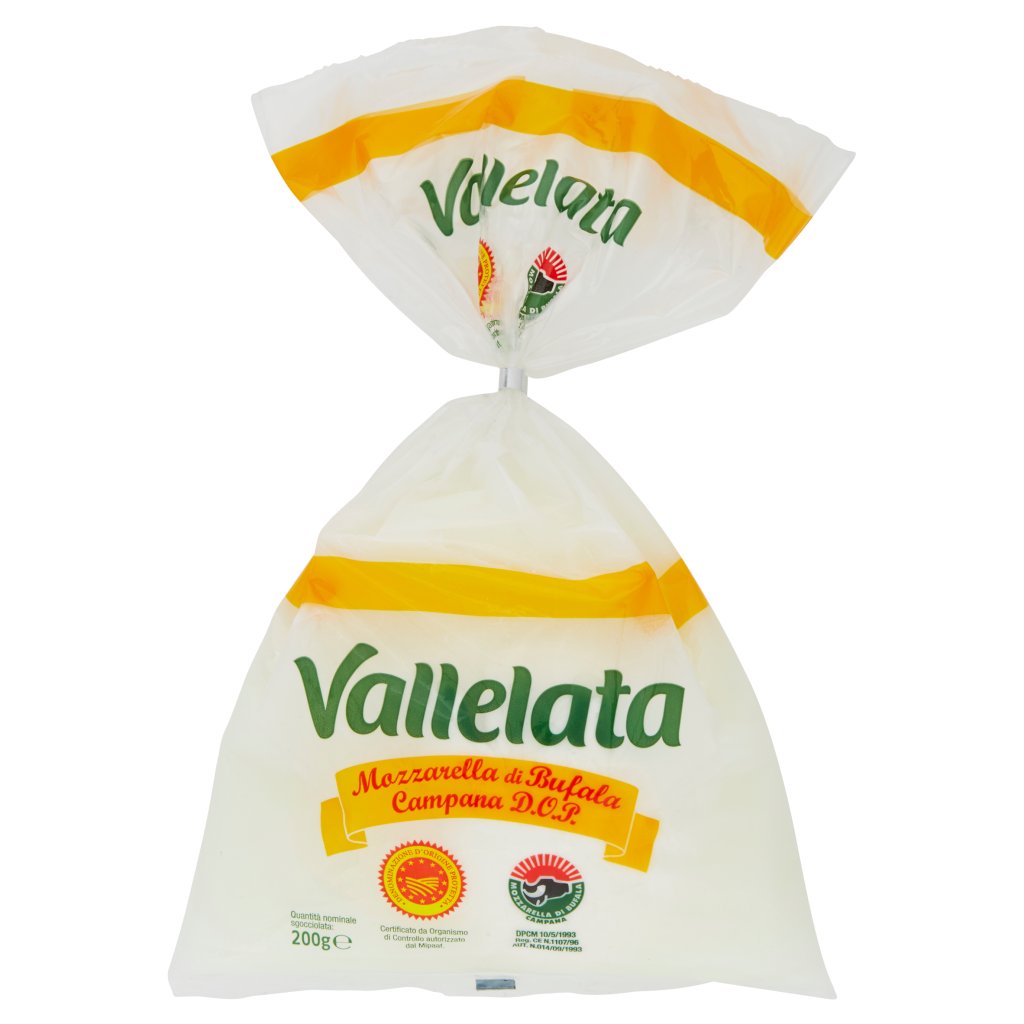 Vallelata Mozzarella di Bufala Campana D.O.P. 200 g