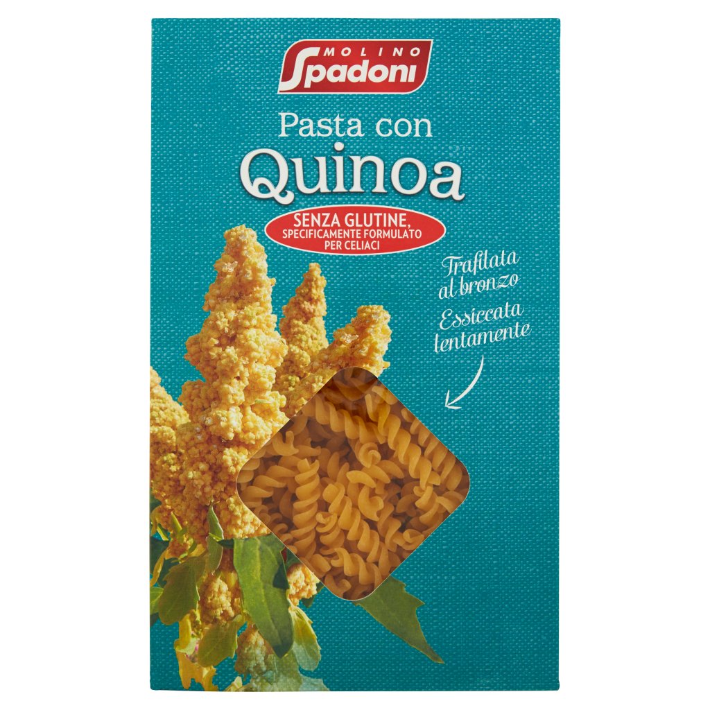 Molino Spadoni Senza Glutine Pasta con Quinoa Fusilli