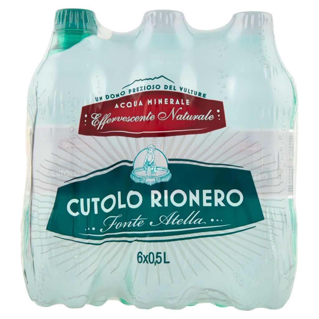 Cutolo Rionero Acqua Minerale Effervescente Naturale 6x0,5l
