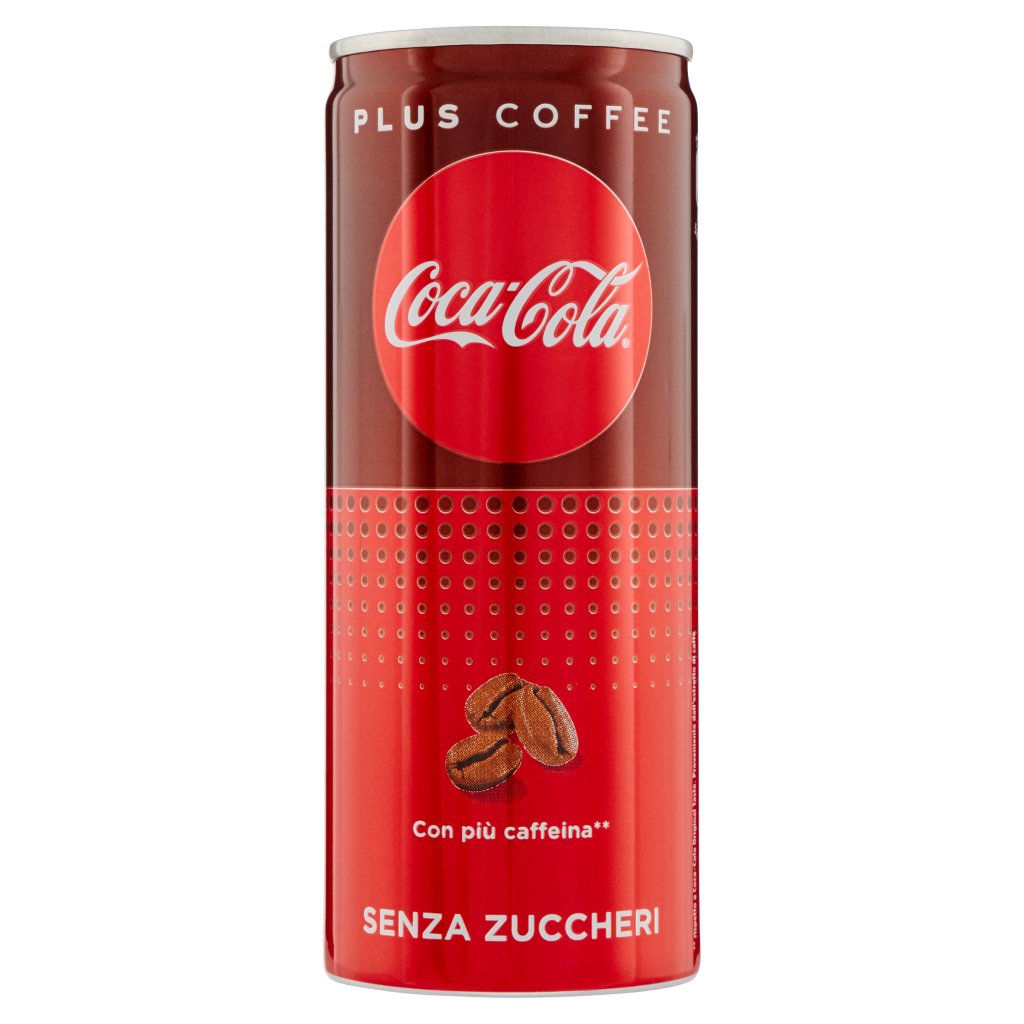 Coca Cola Plus Coffee Slim Can 25cl.