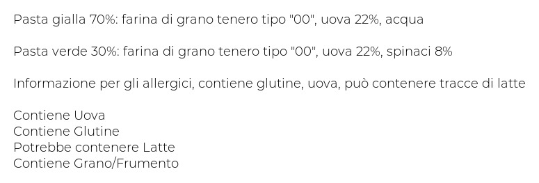Pasta Piccinini Gramigna 0,300 Kg