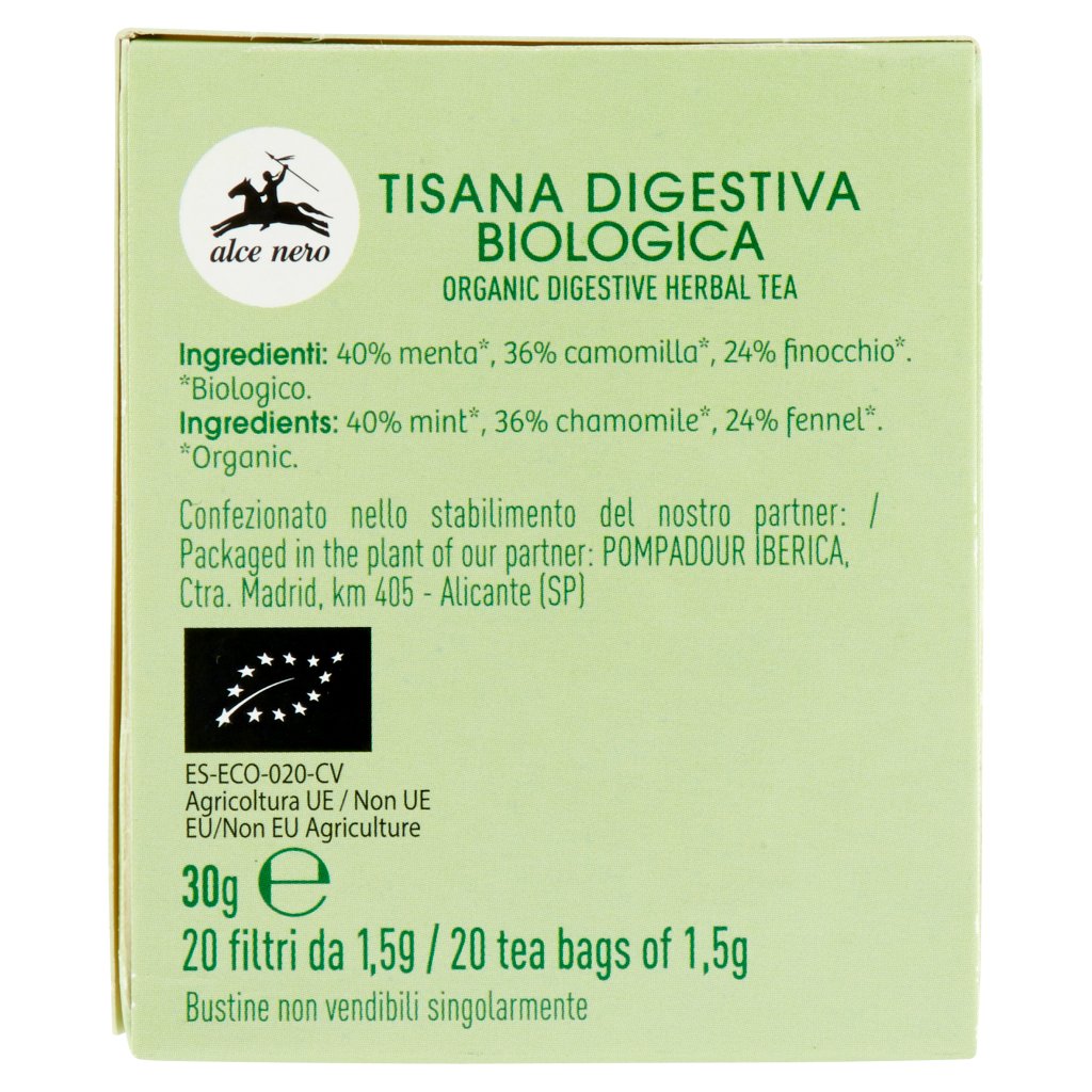 Alce Nero Tisana Digestiva 20 x 1,5 g