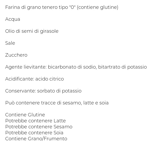 Stagnati Finger Food Pan Cestini Gusto Classico 2 Pezzi