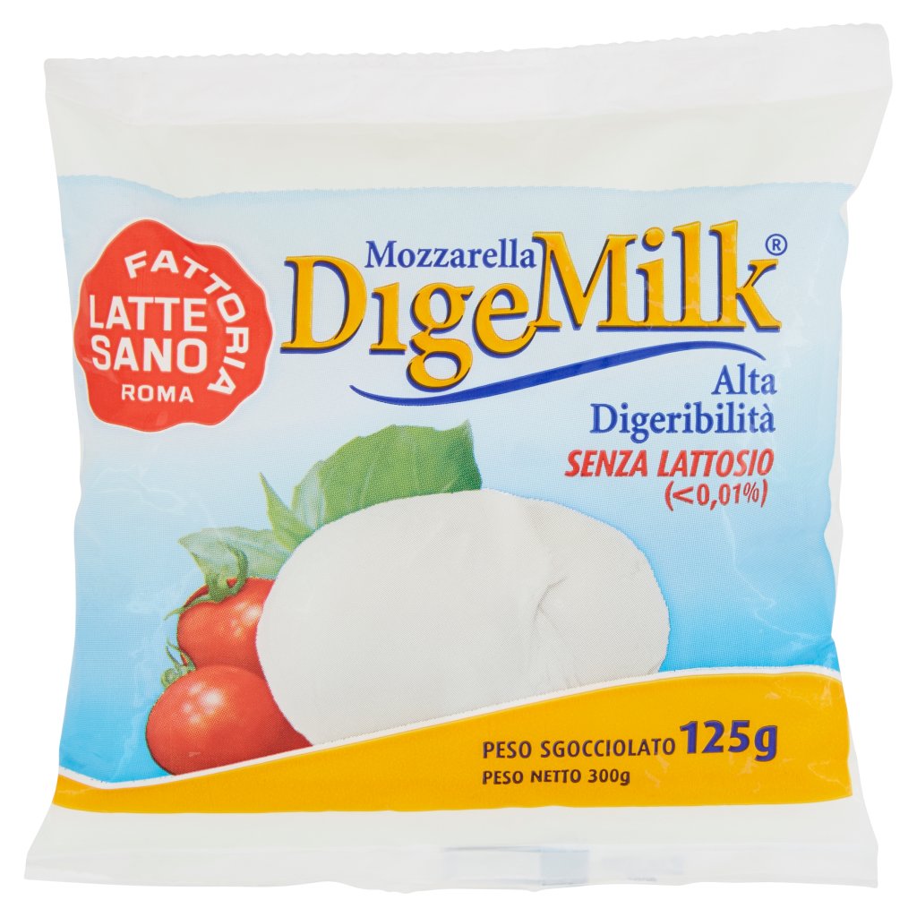Fattoria Latte Sano Digemilk Mozzarella Alta Digeribilità 125 g