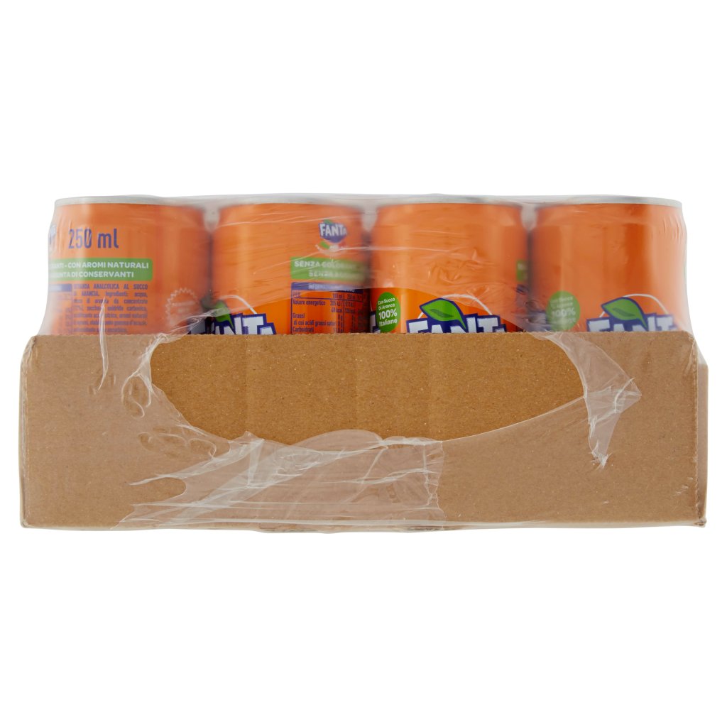 Fanta Orange Original Lattina da 250ml Confezione da 24