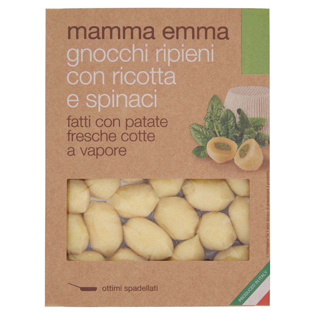 Mamma Emma Gnocchi Ripieni con Ricotta e Spinaci