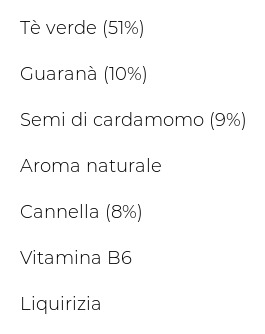 Lipton Energy Time con Tè Verde, Guaranà, Cannella, Cardamomo e Vitamina B6 20 Filtri