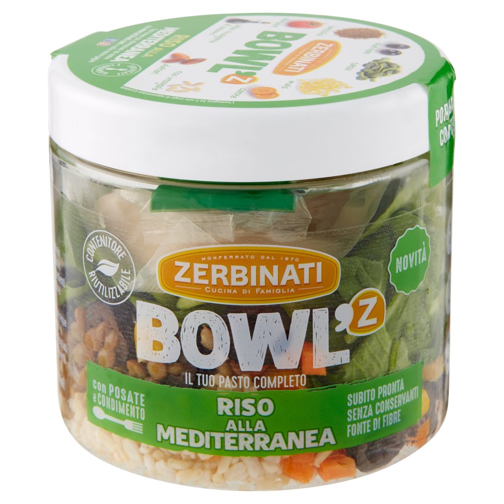Zerbinati Bowl'z Riso alla Mediterranea