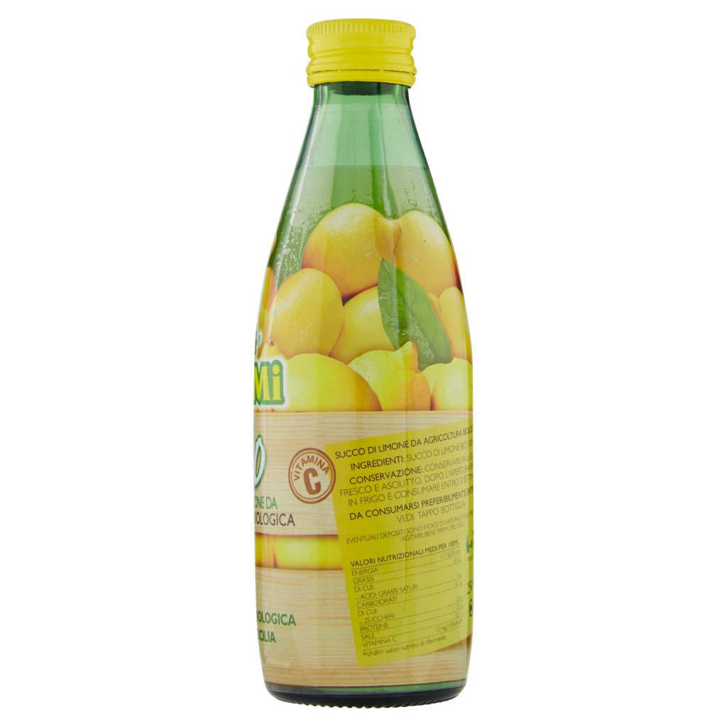 Limmi Bio Succo di Limone da Agricoltura Biologica