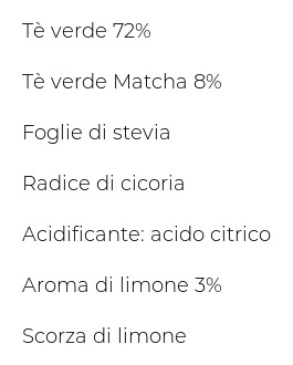 Sir Winston Tea T Freddo Verde Matcha e Limone Sir Winston Tea Scatola 18 Filtri g 45