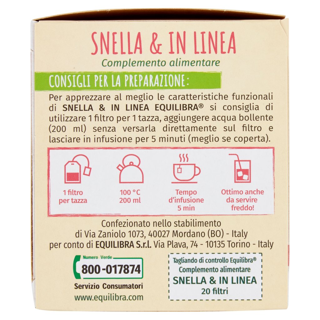 Equilibra Snella & in Linea Bio 20 x 1,6 g