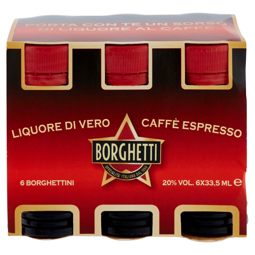 Caffe' Sport Liquore di Vero Caffè Espresso 6 x 33,5 Ml