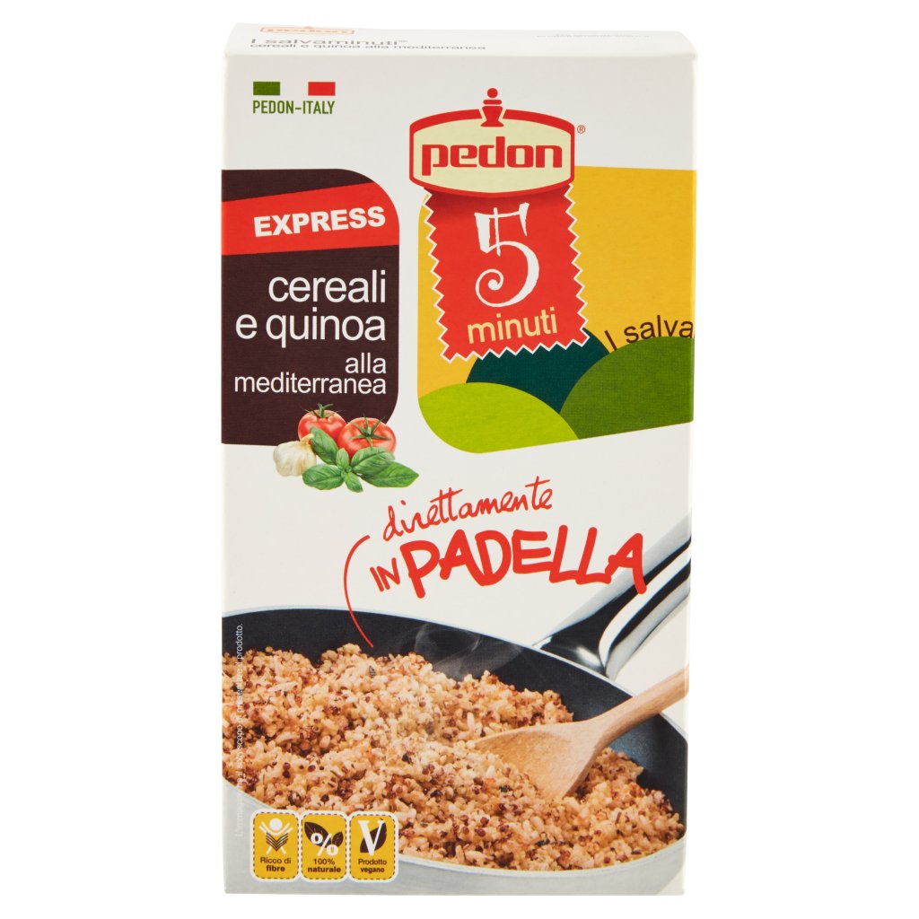 Pedon I Salvaminuti Express Cereali e Quinoa alla Mediterranea