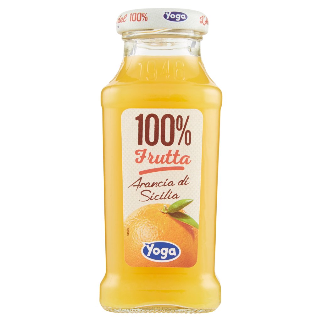 Yoga 100% Frutta Arancia di Sicilia