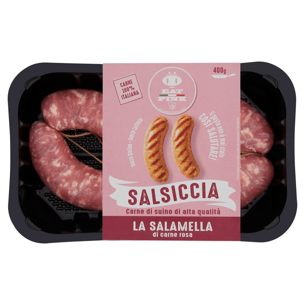 Eat Pink Salsiccia la Salamella di Carne Rosa