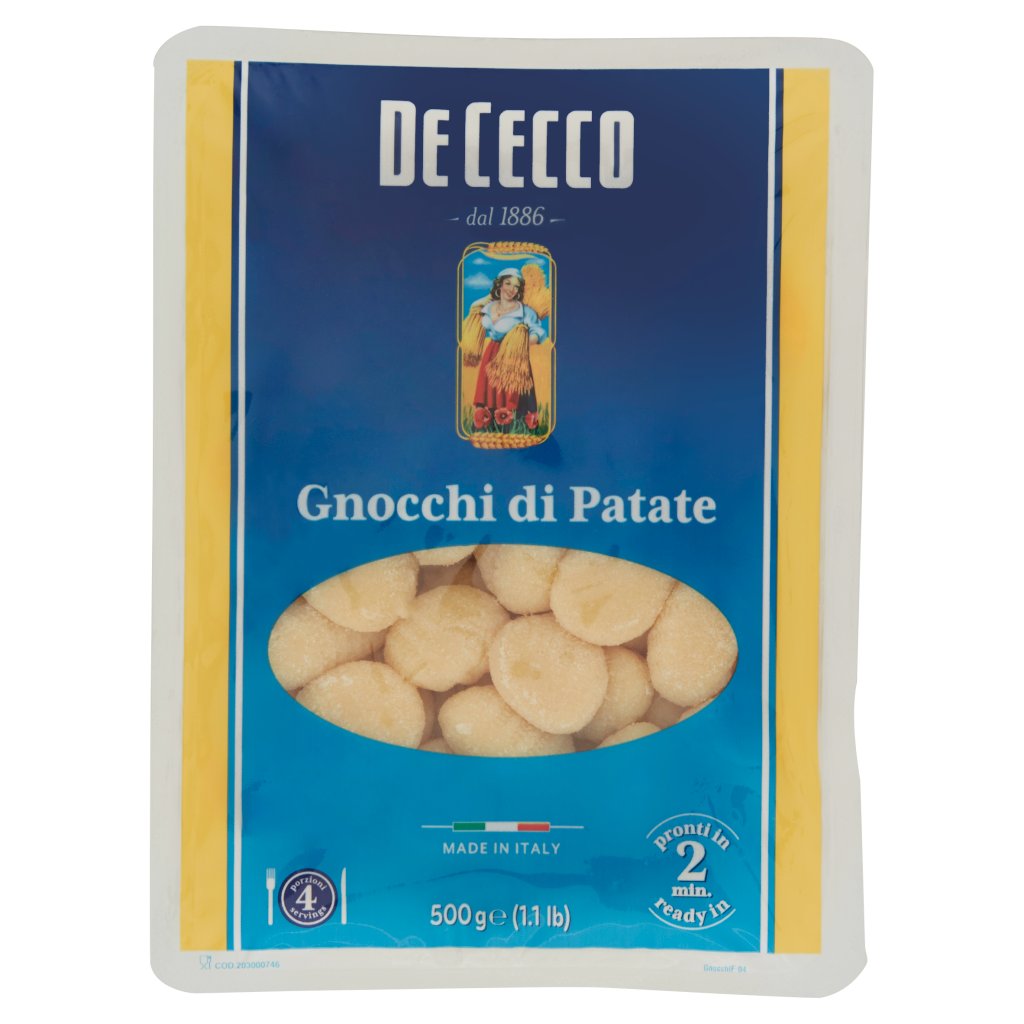 De Cecco De Cecco Gnocchi Patate  N.500