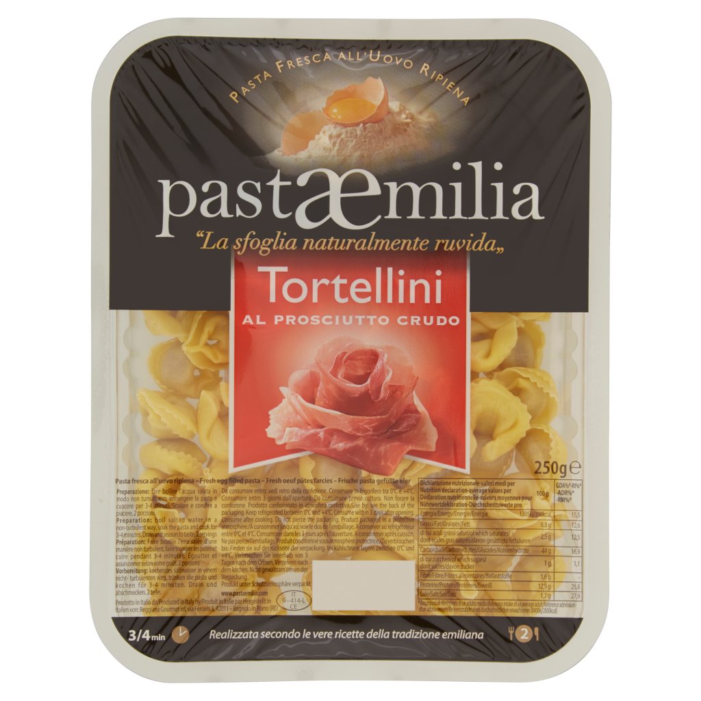Pastaemilia Tortellini al Prosciutto Crudo 250 g