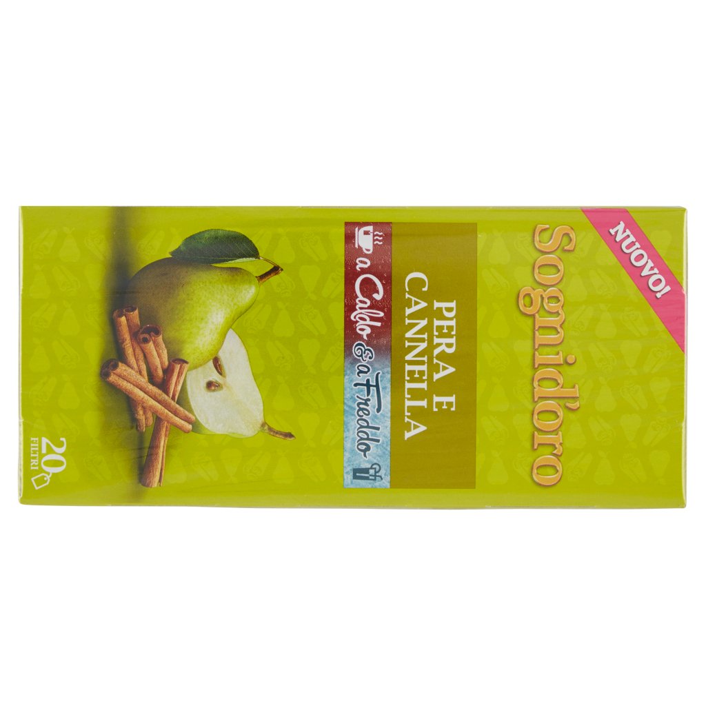 Sognid'oro A Caldo & a Freddo Pera e Cannella 20 x 2,5 g