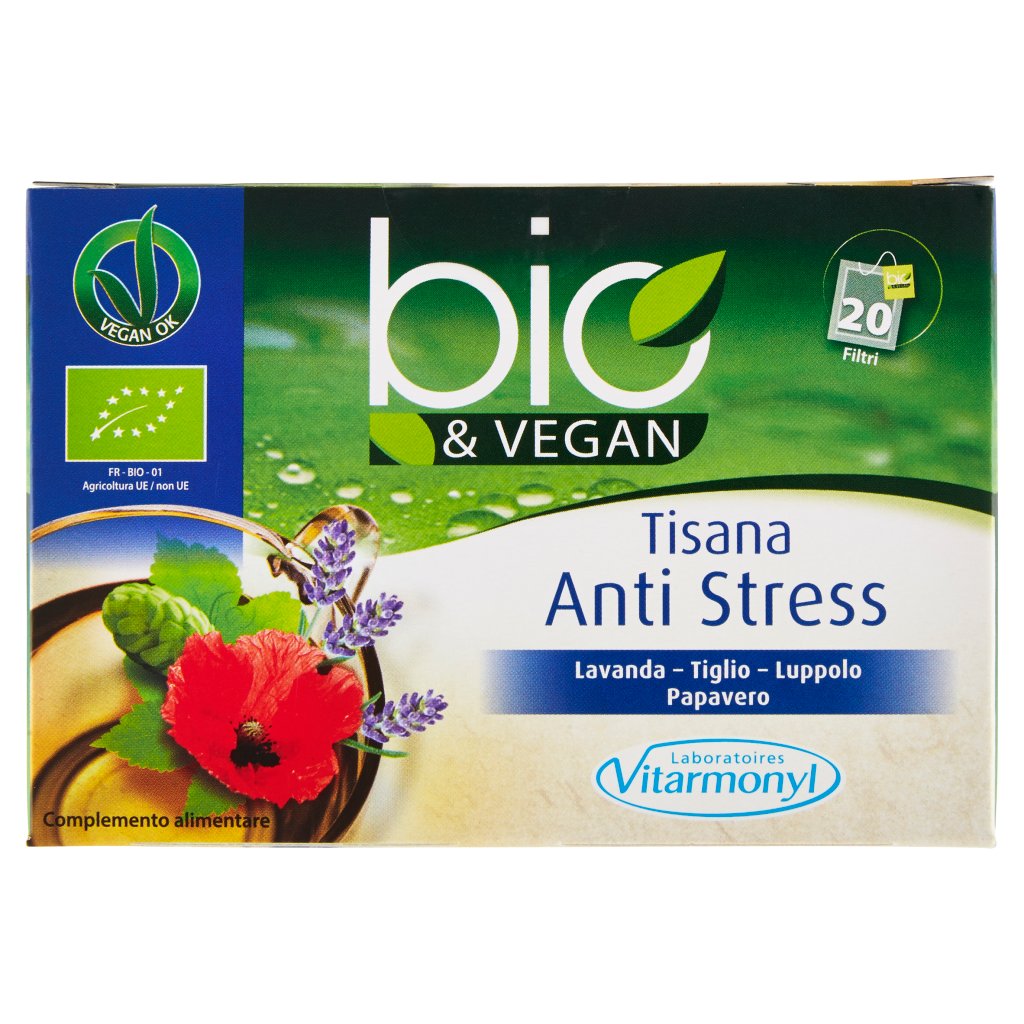 Bio&vegan Tisana Anti Stress 20 Bustine