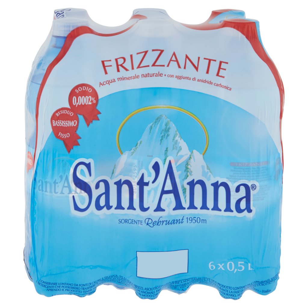 Sant'anna Frizzante Sorgente Rebruant 6 x 0,5 l