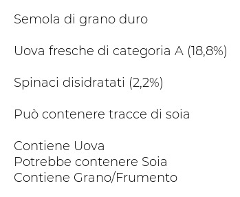 Barilla Emiliane Pasta all'Uovo Lasagne Verdi all'Uovo Sfoglia Ruvida e Porosa