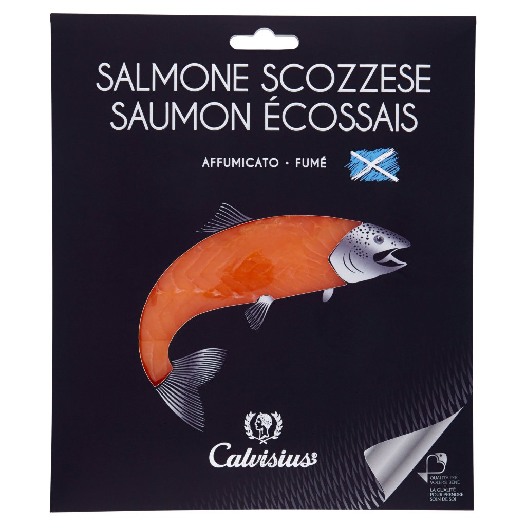 Calvisius Salmone Scozzese Affumicato 0,150 Kg