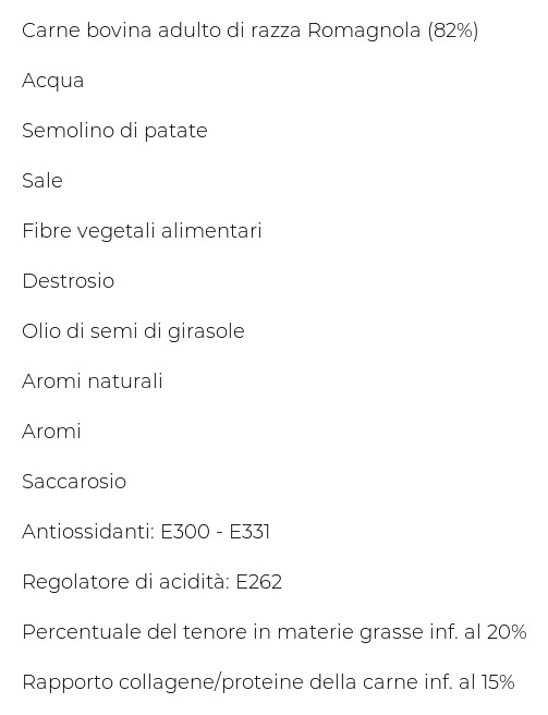 Spiedì Hamburger di Romagnola 200 g