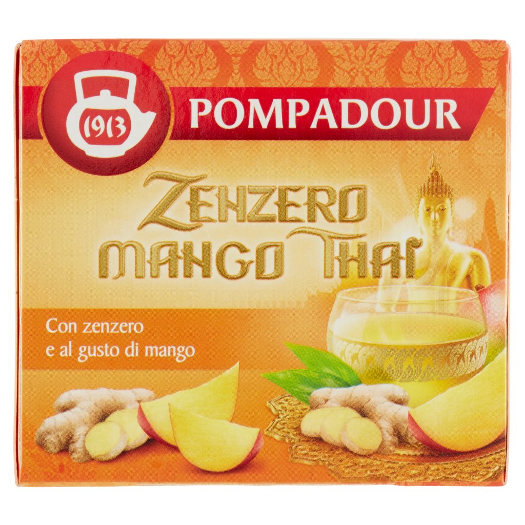 Pompadour Zenzero Mango Thai 10 x 2,25 g