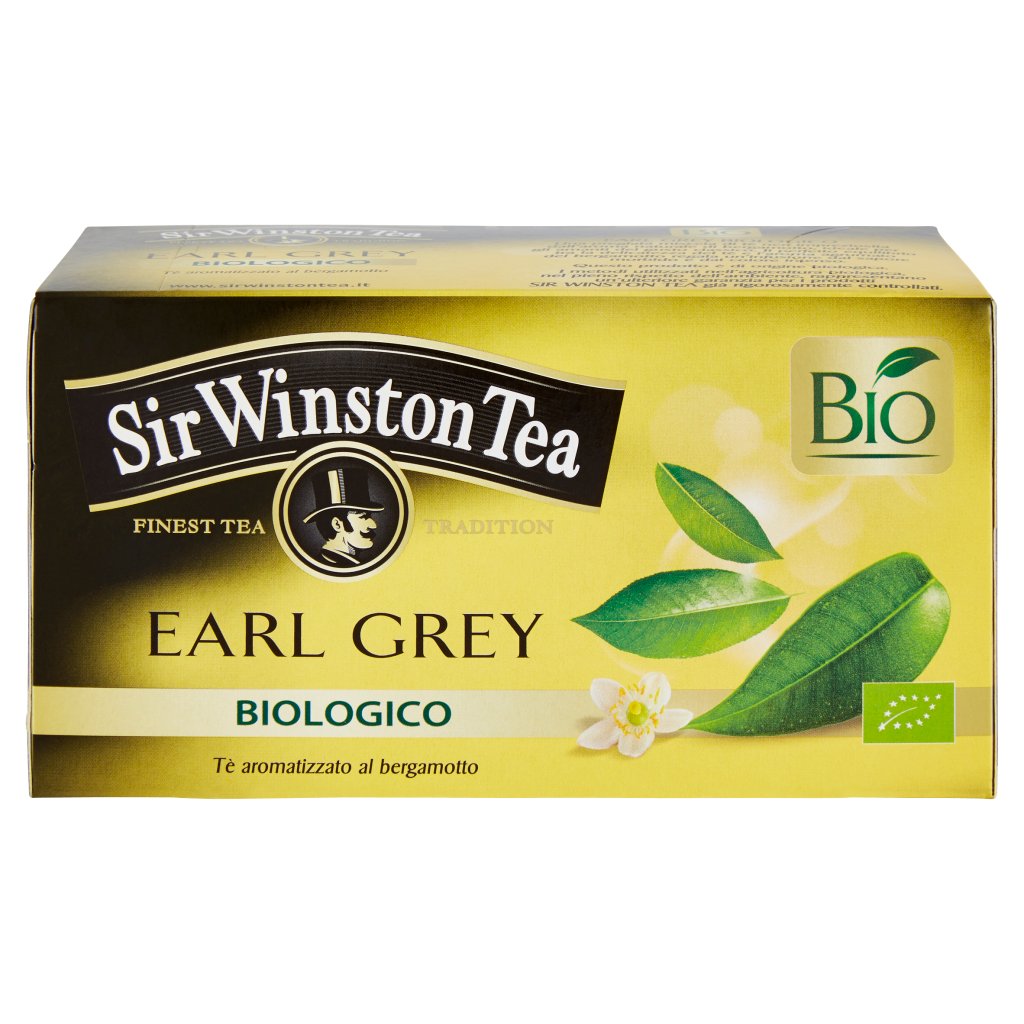 Sir Winston Tea Earl Grey Biologico 20 x 1,75 g