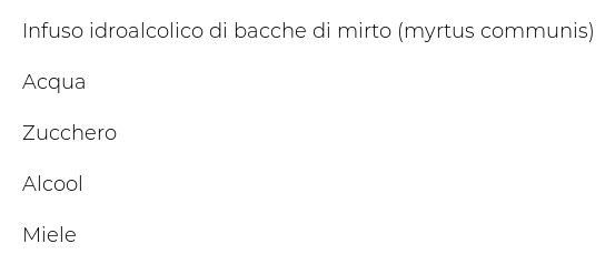 Bresca Dorada Mirto di Sardegna