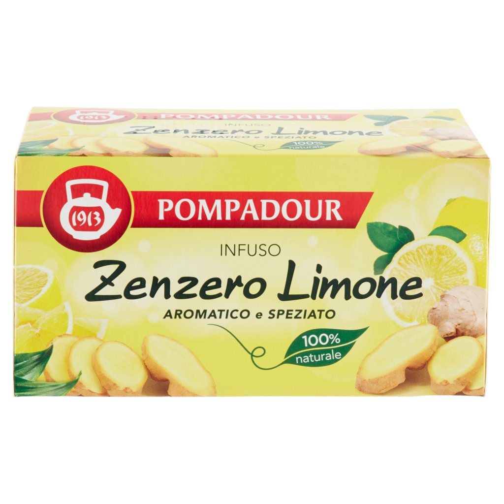 Pompadour Infuso Zenzero Limone 20 X 1 8 G Everli