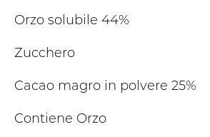 Nestlé Orzoro Orzo e Cacao Solubile Barattolo