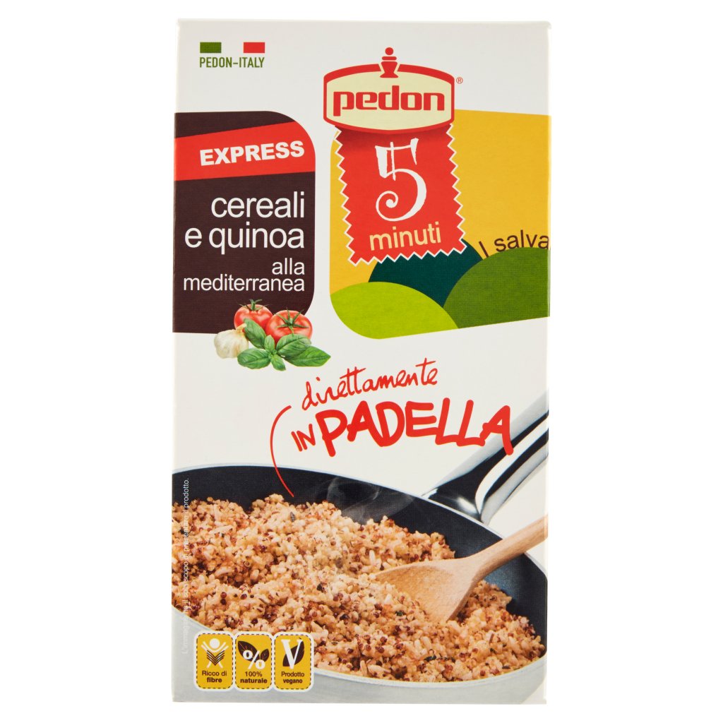 Pedon I Salvaminuti Express Cereali e Quinoa alla Mediterranea