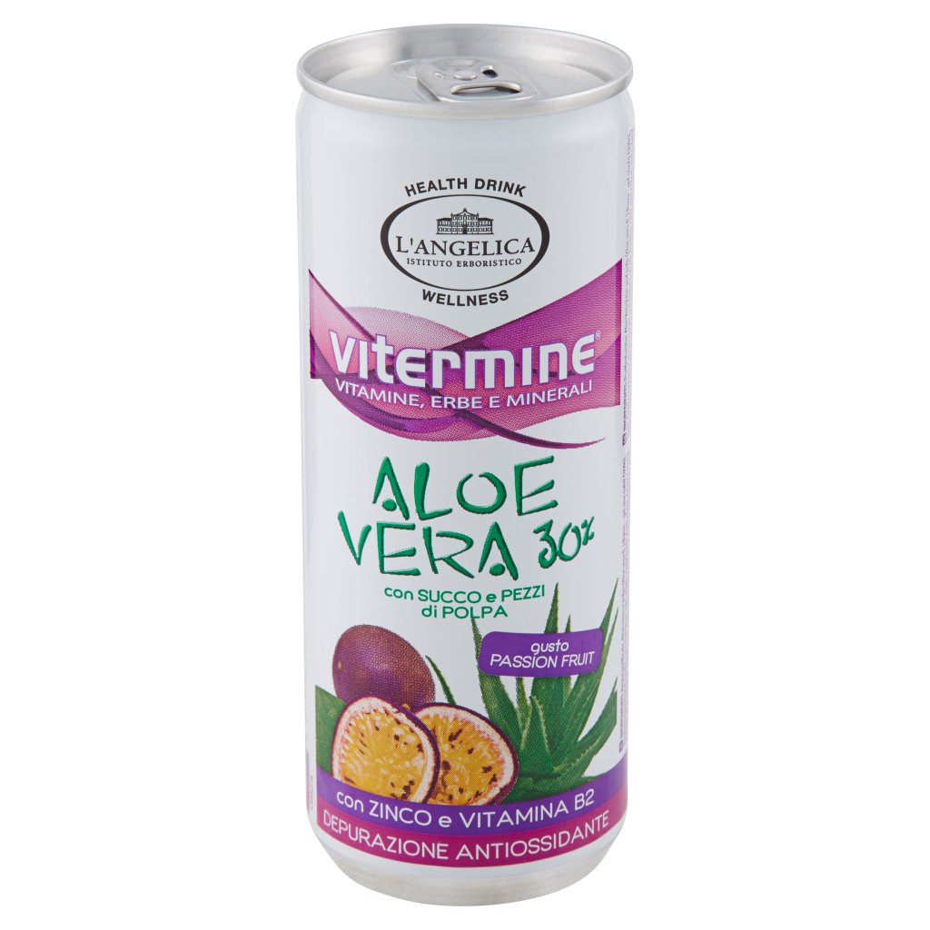 L'angelica Vitermine Aloe Vera 30% Gusto Passion Fruit