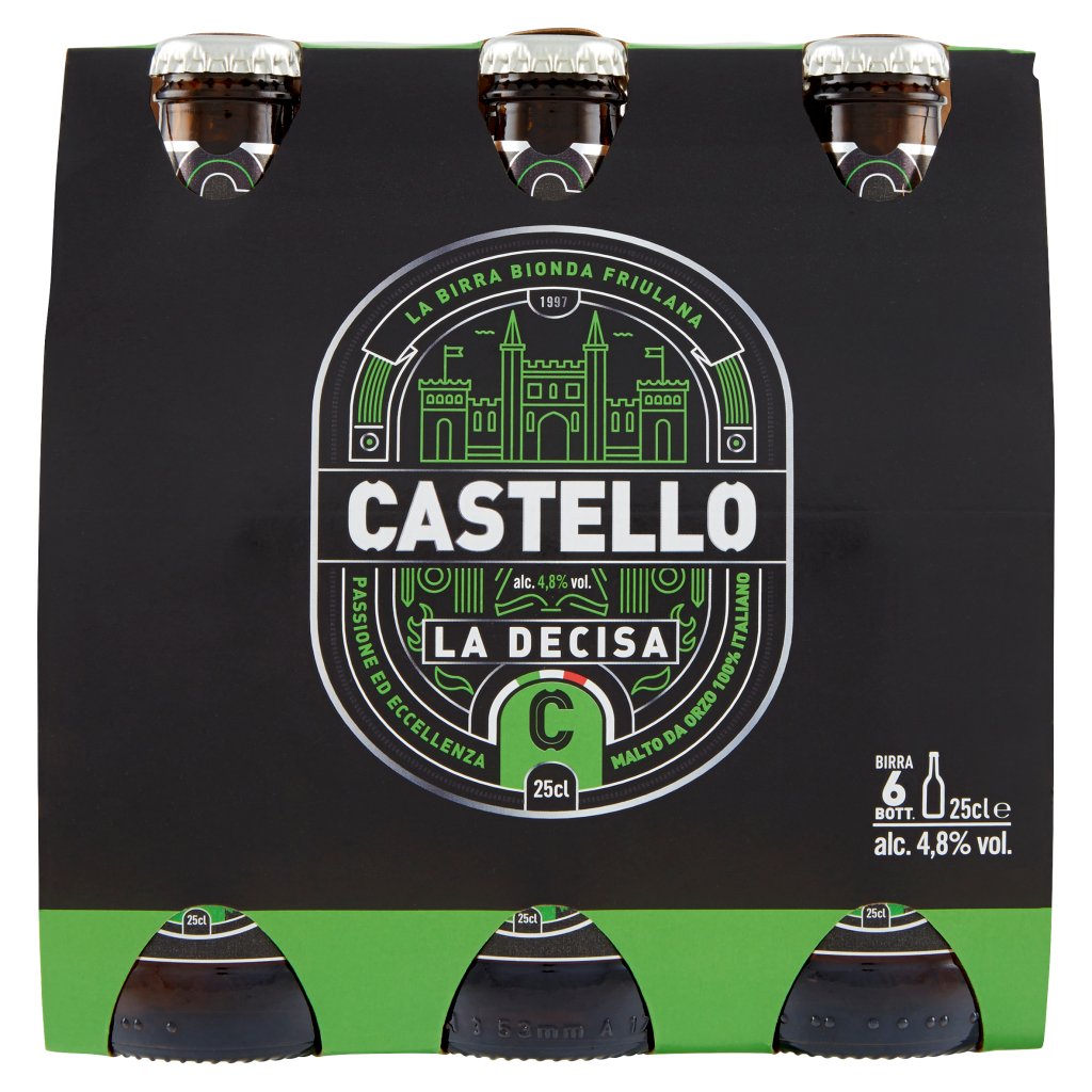 Castello La Decisa la Birra Bionda Friulana