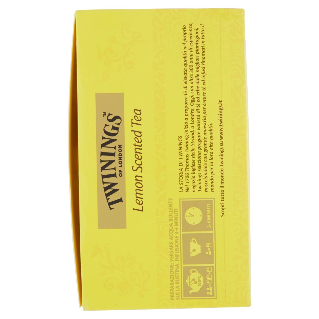 Twinings Classics Lemon Scented Tea Everli
