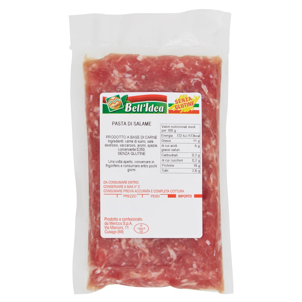 Mericco Bell'idea Pasta di Salame 0,280 Kg | Everli