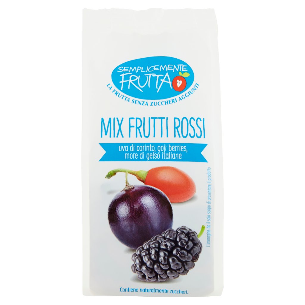 Semplicemente Frutta Mix Frutti Rossi Busta Gr.100