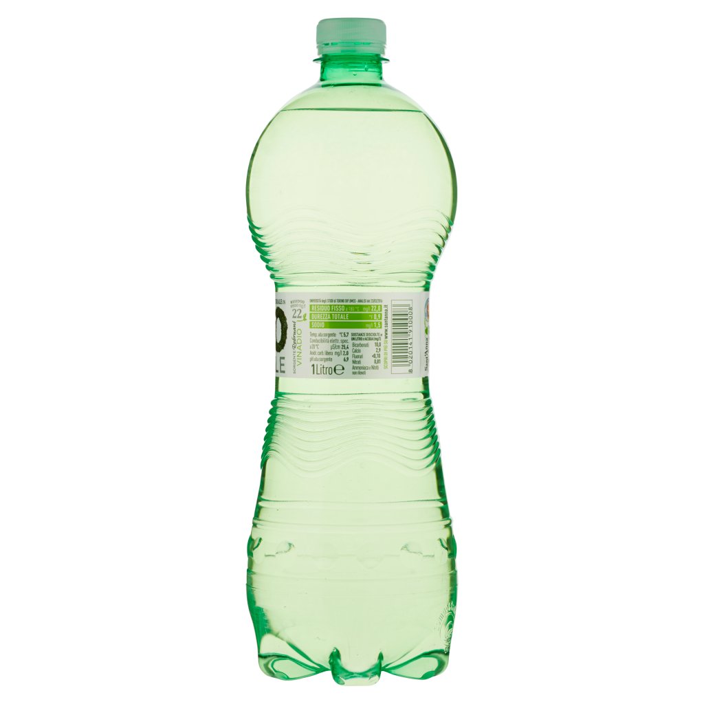 Sant'anna L'acqua Minerale Naturale in Bio Bottle Sorgente Rebruant Vinadio