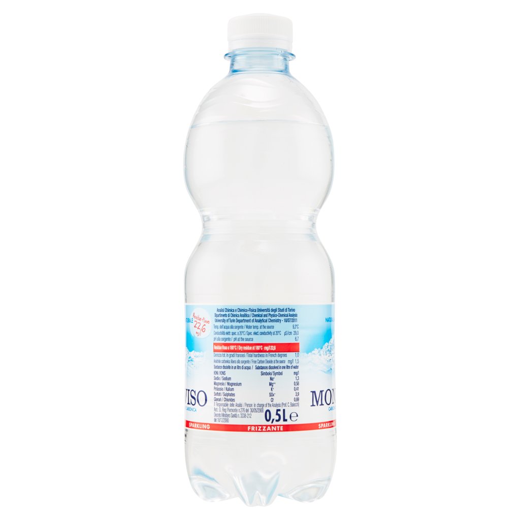 Monviso Acqua Minerale Naturale Frizzante 0,5 l