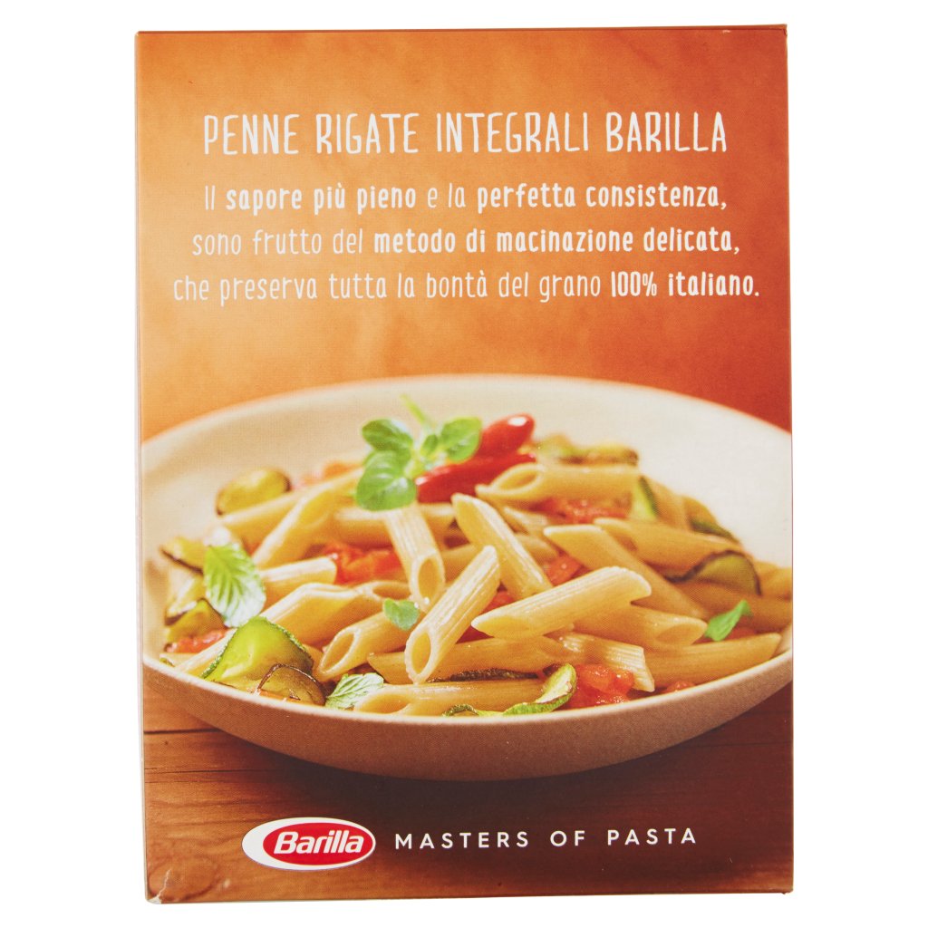 Barilla Pasta Integrale Penne Rigate 100% Grano Italiano