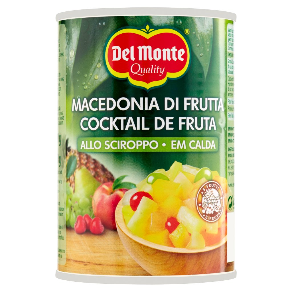 Del Monte Macedonia di Frutta allo Sciroppo